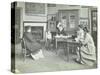 Medical Examination of a Boy, Holland Street School, London, 1911-null-Stretched Canvas