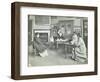 Medical Examination of a Boy, Holland Street School, London, 1911-null-Framed Photographic Print