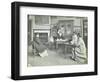 Medical Examination of a Boy, Holland Street School, London, 1911-null-Framed Photographic Print