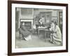 Medical Examination of a Boy, Holland Street School, London, 1911-null-Framed Photographic Print