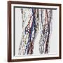 Medical Illustration of Arteries, Veins And Lymphatic System in Human Legs-Stocktrek Images-Framed Photographic Print