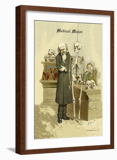 Medical Major-F. Frusius M.d.-Framed Art Print