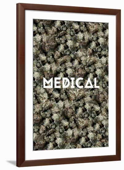 Medical Marijuana-null-Framed Art Print