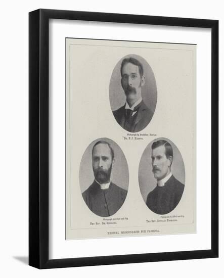 Medical Missionaries for Fashoda-null-Framed Giclee Print