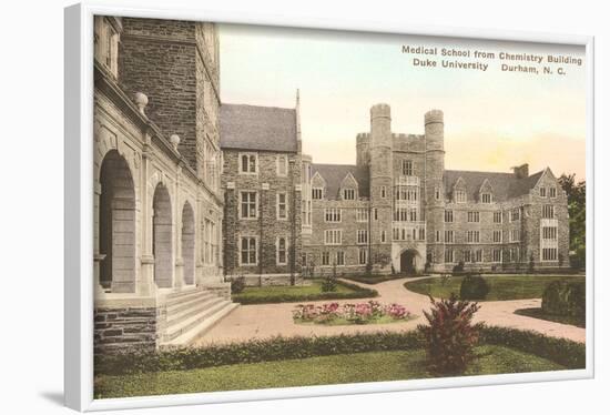 Medical School, Duke University, Durham, North Carolina-null-Framed Art Print