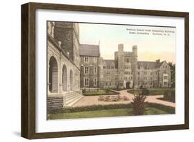 Medical School, Duke University, Durham, North Carolina-null-Framed Art Print