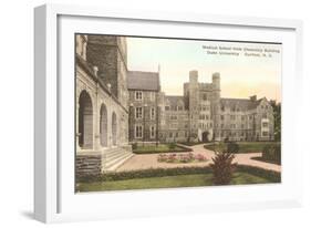 Medical School, Duke University, Durham, North Carolina-null-Framed Art Print