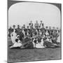 Medical Staff and Nurses of General Hospital No 9, Bloemfontein, South Africa, Boer War, 1901-Underwood & Underwood-Mounted Giclee Print