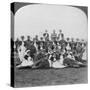 Medical Staff and Nurses of General Hospital No 9, Bloemfontein, South Africa, Boer War, 1901-Underwood & Underwood-Stretched Canvas