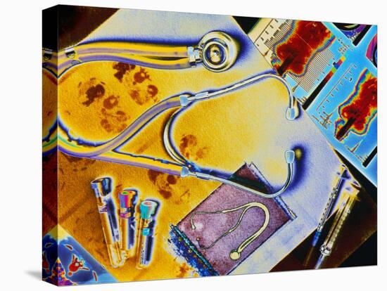 Medical Still Life-Chris Rogers-Stretched Canvas