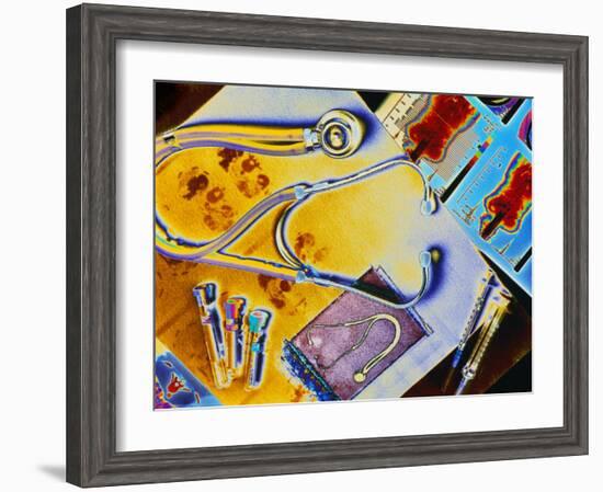 Medical Still Life-Chris Rogers-Framed Photographic Print