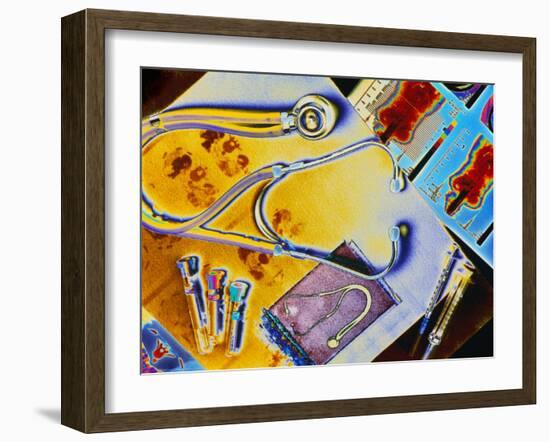 Medical Still Life-Chris Rogers-Framed Photographic Print