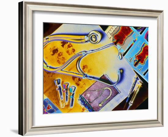 Medical Still Life-Chris Rogers-Framed Photographic Print