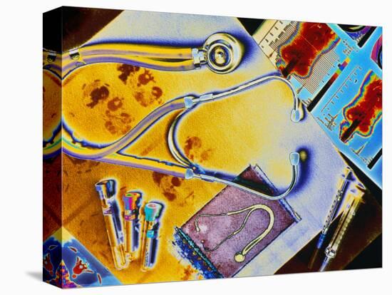 Medical Still Life-Chris Rogers-Stretched Canvas