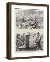 Medical Students at Work-Charles Paul Renouard-Framed Giclee Print