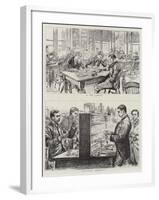 Medical Students at Work-Charles Paul Renouard-Framed Giclee Print