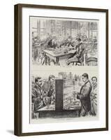 Medical Students at Work-Charles Paul Renouard-Framed Giclee Print