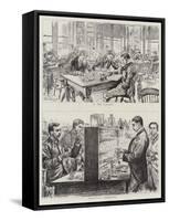 Medical Students at Work-Charles Paul Renouard-Framed Stretched Canvas