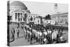 Medical Students Parade in Cairo, 1940-null-Stretched Canvas