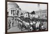 Medical Students Parade in Cairo, 1940-null-Framed Photographic Print