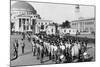 Medical Students Parade in Cairo, 1940-null-Mounted Photographic Print