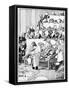 Medical Vivisection, Satirical Artwork-Science Photo Library-Framed Stretched Canvas