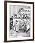 Medical Vivisection, Satirical Artwork-Science Photo Library-Framed Photographic Print