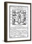 Medical Zodiac Man, 1750-Science Source-Framed Premium Giclee Print