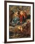 Medici-Zyklus: the Meeting of the King and Marie De Medici at Lyons, 9th November 1600-Peter Paul Rubens-Framed Giclee Print