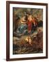 Medici-Zyklus: the Meeting of the King and Marie De Medici at Lyons, 9th November 1600-Peter Paul Rubens-Framed Giclee Print