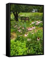 Medicinal Garden, Oakland House Seaside Resort, Brooksville-Jerry & Marcy Monkman-Framed Stretched Canvas