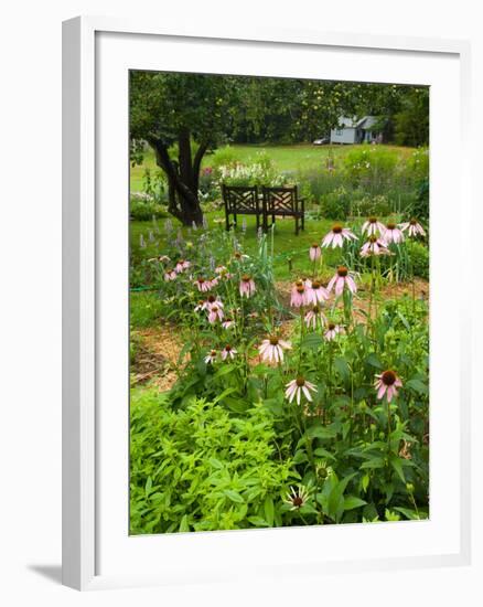 Medicinal Garden, Oakland House Seaside Resort, Brooksville-Jerry & Marcy Monkman-Framed Photographic Print