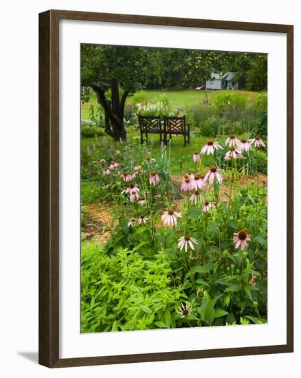 Medicinal Garden, Oakland House Seaside Resort, Brooksville-Jerry & Marcy Monkman-Framed Photographic Print