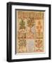 Medicinal Plants for the Theriac, from "Treatise of Theriac"-null-Framed Premium Giclee Print