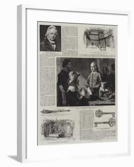 Medicine and Surgery in England-null-Framed Giclee Print