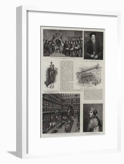 Medicine and Surgery in England-null-Framed Giclee Print