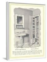 Medicine Cabinet and Linen Closet-null-Framed Art Print