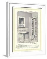 Medicine Cabinet and Linen Closet-null-Framed Art Print