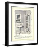 Medicine Cabinet and Linen Closet-null-Framed Art Print