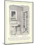Medicine Cabinet and Linen Closet-null-Mounted Art Print