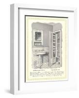 Medicine Cabinet and Linen Closet-null-Framed Art Print