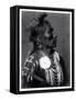 Medicine Crow, Apsaroke, C.1908 (B/W Photo)-Edward Sheriff Curtis-Framed Stretched Canvas