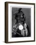 Medicine Crow, Apsaroke, C.1908 (B/W Photo)-Edward Sheriff Curtis-Framed Giclee Print