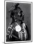 Medicine Crow, Apsaroke, C.1908 (B/W Photo)-Edward Sheriff Curtis-Mounted Giclee Print