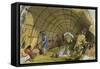 Medicine Dance of the Winnebagoes-Seth Eastman-Framed Stretched Canvas