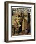 "Medicine Giver" "Take Your Medicine" Saturday Evening Post Cover, May 30,1936-Norman Rockwell-Framed Giclee Print