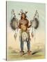 Medicine Man of the Mandan People-George Catlin-Stretched Canvas