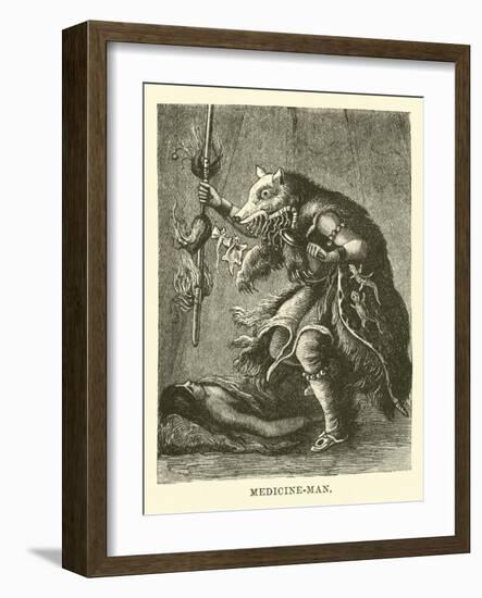 Medicine-Man-null-Framed Giclee Print