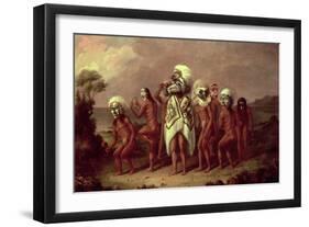 Medicine Mask Dance-Paul Kane-Framed Giclee Print