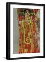 Medicine, Part of the Ceiling Fresco for the Vienna University, 1900/07-Gustav Klimt-Framed Giclee Print